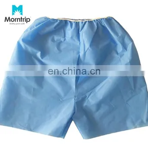 Sanitary Men's Disposable Polypropylene Boxers Underwear For Hotel Hygiene Use thumbnail-1