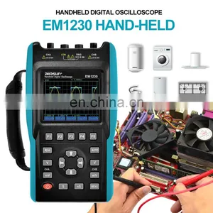 All-sun EM1230 Handheld Digital Storage Oscilloscope 25MHz 100M Sa/s Scope Meter With LED Backlight Stock in US thumbnail-3