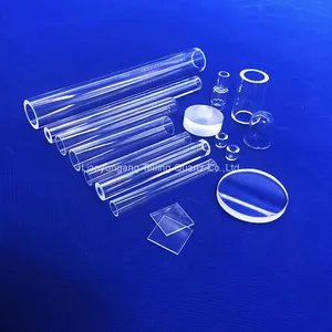 Custom High Temperature Quartz Glass Tube Transparent Quartz Tube thumbnail-3