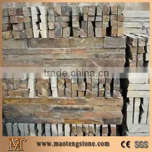 Rusty & Black Slate Cultured Stone(Ledge Stone),Flat Finish thumbnail-1