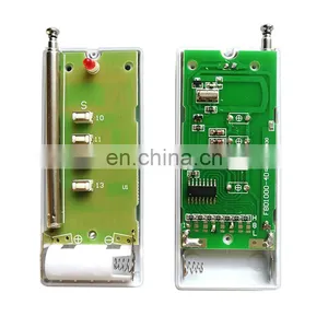 4 Channel 315mhz Wireless Remote Police Siren Wireless Remote Control Fixed Code 4 Buttons Remocon Remote thumbnail-3