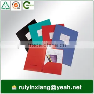 2015 Promotional Office File Folder Item With Innerside Slip Pockets Document Holding File Folders thumbnail-1