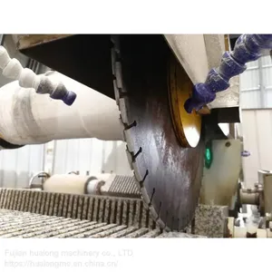 Hualong Machinery Automatic Stone Lathe Cutting Machine Profiling/Railing Granite/Marble Column thumbnail-5