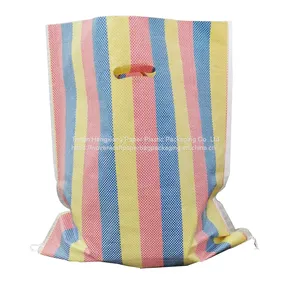 50*81 CM Waterproof Woven Polypropylene Bags Black Laminated pp Woven Bag thumbnail-2