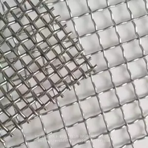 Stainless Steel Crimped Wire Mesh Screen, 316 Construction Steel Mesh Screen Using Crimped Wire Mesh Screen/ ss 304 Ss316 Crimp Wire Mesh thumbnail-3