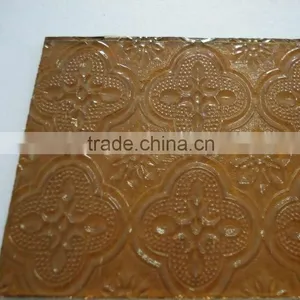 Flora Patterned Glass thumbnail-1