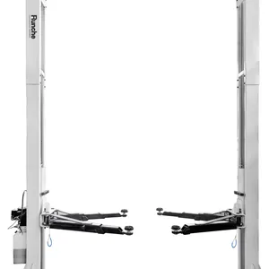 Cheap 4500kg Two Post Car Lift Machine Clear Floor for Sale thumbnail-1