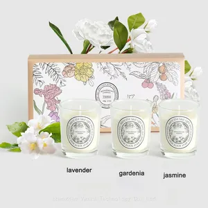 Wholesale Aromatherapy Candles for Stress Relief - Lavender, Vanilla, Eucalyptus Scents, Private Label Available thumbnail-1
