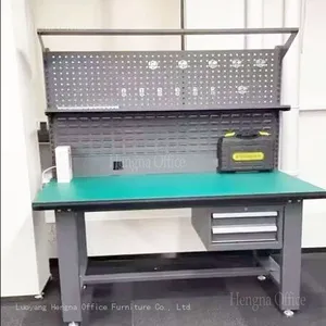 Hengna Industrial Workbench | Steel Tool Bench With Pegboard & Drawers / HN-MW07 / Workstation for Heavy Duty Maintenance thumbnail-3