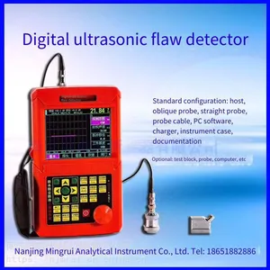 Supply of Ultrasonic Flaw Detector for Seamless Steel Pipes, Mingrui U950 Model, Non-destructive Testing Equipment for Steel Pipes thumbnail-3
