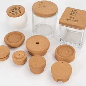 Customized Cork Cup Lids, Heat Insulation, Thermal Insulation, Customizable in Shape, Pattern and Logo thumbnail-2