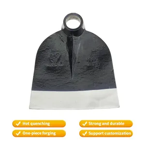 Heat Treated Rail Steel Hoe Head for Farm Digging Weeding Soil Breaking in African Market thumbnail-1