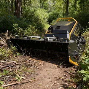 Vigorun MTSK1000 Robot Tracked Forestry Mulcher Heavy-Duty Continuous Operation for Safe Efficient Slope Mowing thumbnail-2