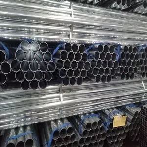 Hot Dipped Galvanized Steel Pipe Round Pre Dip 2mm Thickness Zinc Layer 80μm thumbnail-5