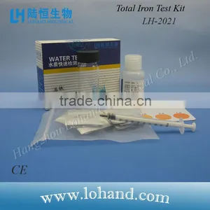 Hot Sale Lab 25tests Water Quality Test Total Iron Test Kit thumbnail-1