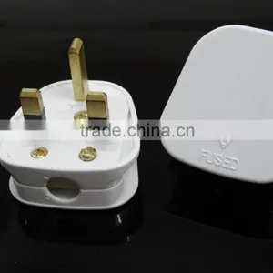 BSI Listed Fused UK AC Power Detachable Rewireable Power Cord Plug thumbnail-3