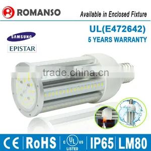 Internal Driver IP65 Waterproof LED Corn COB Bulb E27 E40 CE ROHS 5 Years Warranty thumbnail-3