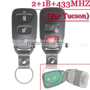 Excellent Quality 2+1 Button Remote Fob Keyless For Hyn Tucson 433MHZ thumbnail-1