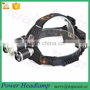 Zoomable 4 Modes Super Bright LED Headlight With Rechargeable Batteries thumbnail-1