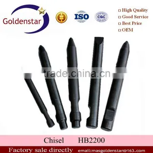 Competitive Price Hydraulic Rock Breaker Chisel HB2200 by China Supplier thumbnail-1