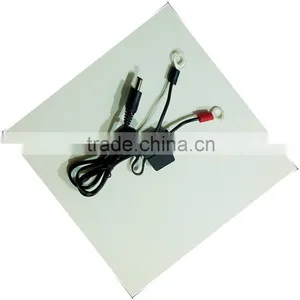 UL SPT-1 18AWG Cable With DC 5521plug , Molding 3A Fuse and 8.5mm Ring Termional Cable Set thumbnail-6