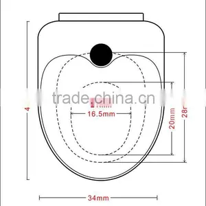 China Cheap Plastic Toilet Seat thumbnail-6