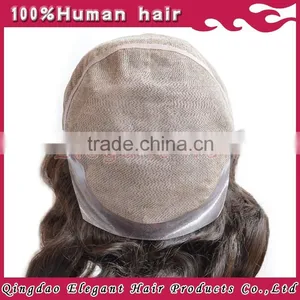 2015 Wholesale Cheap Lace Wig With Bangs 100% Unprocessed Virgin Remy Brazilian Human Hair Full Lace Wigs thumbnail-6