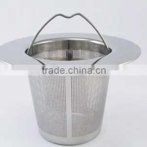 YangJiang Factory Manufacture SS 304# Tea Strainer for Teapot or Tea Mug/tea Infuser thumbnail-1