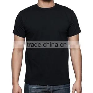 Wholesale Plain Men's T-shirt thumbnail-4