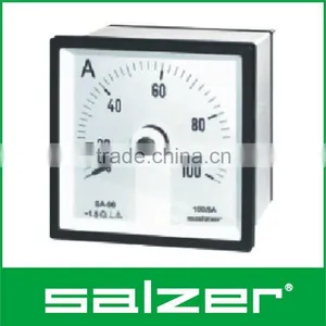 Salzer Brand Analog AC Ammeter Meter 240DEG thumbnail-1