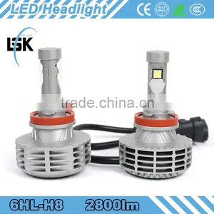 Manufacturer Supply Waterproof High Power h8 Car Led Headlamp 12-24v thumbnail-1
