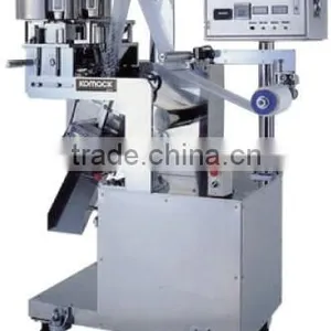 DOUBLE-LINE BAGS POWDER FILLING AND PACKAGING MACHINE WITH 4-SIDE SEAL POUCH thumbnail-1