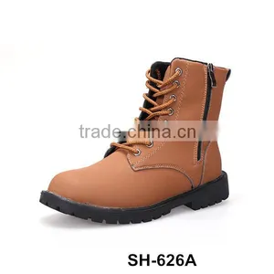 Wholesale China Price Leather Boot Man Shoes thumbnail-2