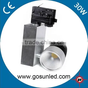European Style Dimmable 30W COB LED Tracklight thumbnail-1