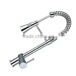 Deck Mounted Brass Single Handle UPC Kitchen Faucet thumbnail-6