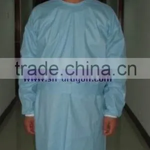 Nonwoven Isolation Gown, Disposable Nonwoven Gown thumbnail-1