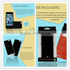 2015 Classic Style Power Bank Case 3200mAH Battery Capacity Power Bank Case for Iphone 6 thumbnail-1