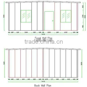 Fireproof and Earthquake Proof SABS and SGS Prefab Home Kits With Foamed Cement Board thumbnail-3