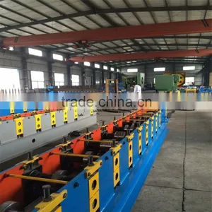 41 x 21mm Single Steel Slotted Channel Making Roll Froming Machine thumbnail-2