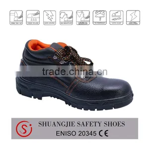 CE EN 20345 PU Injected Steel Toe Safety Shoes 9091 thumbnail-1