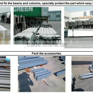 Galvannized Light Steel Structure Building/factory/workshop/warehouse/tel 13668875547 thumbnail-4