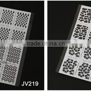 2016 Nail Stencil Guide Vinyl Decal Sticker Nail Stencil Sticker thumbnail-4