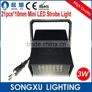 High Power 3w Dmx Mini dj Lighting Led Strobe Flash Light thumbnail-1