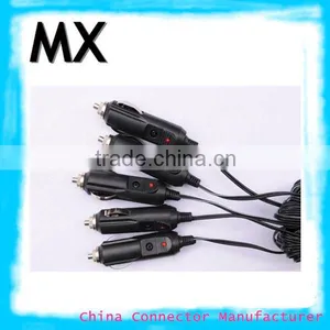 12V ac Adapter American Style LED Light Plug Cigarette Lighter Plug Cigarette Lighter to Plug thumbnail-1