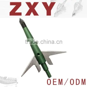 100 Grain 2-Inch Cut Broadhead , Large, Green thumbnail-1