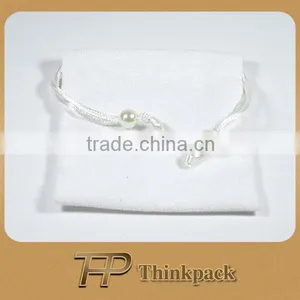 White Velvet Sunglasses Pouch thumbnail-1