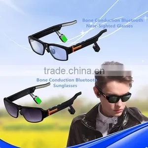 Smart Bone Conduction Sun Glasses Phone With Bluetooth 4.0 thumbnail-1