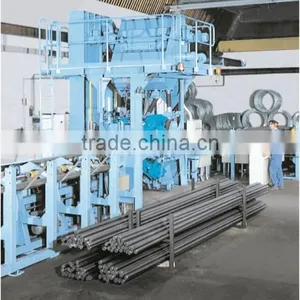 Steel Wire Rod Shot Blasting Machine, Steel Reinforced Bar Sand Blaster thumbnail-1