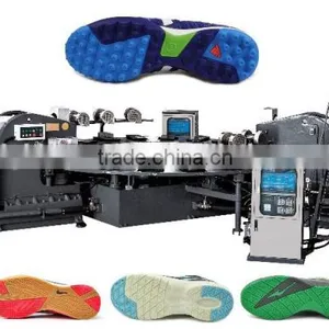Rotary TPU/TR Injection Moulding Machine (1/2 Color) JL-109 thumbnail-1
