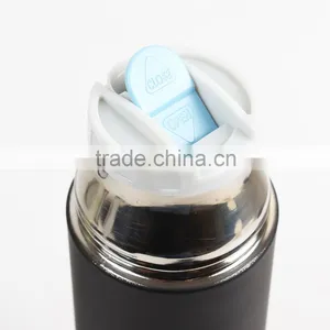 High Quality Stainless Steel Travel Mug With Easy Clean Lid, 16-Ounce, Black thumbnail-4